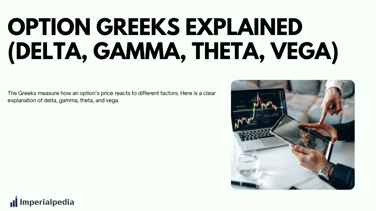 Option Greeks Explained (Delta, Gamma, Theta, Vega)