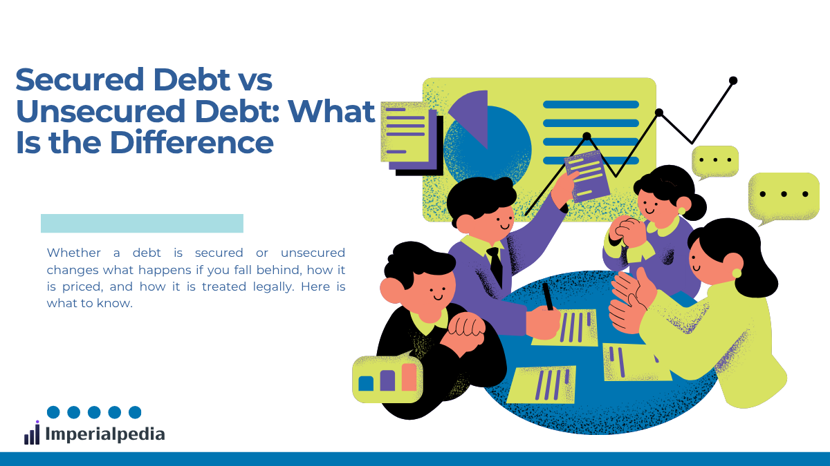 Secured Debt vs Unsecured Debt: What Is the Difference