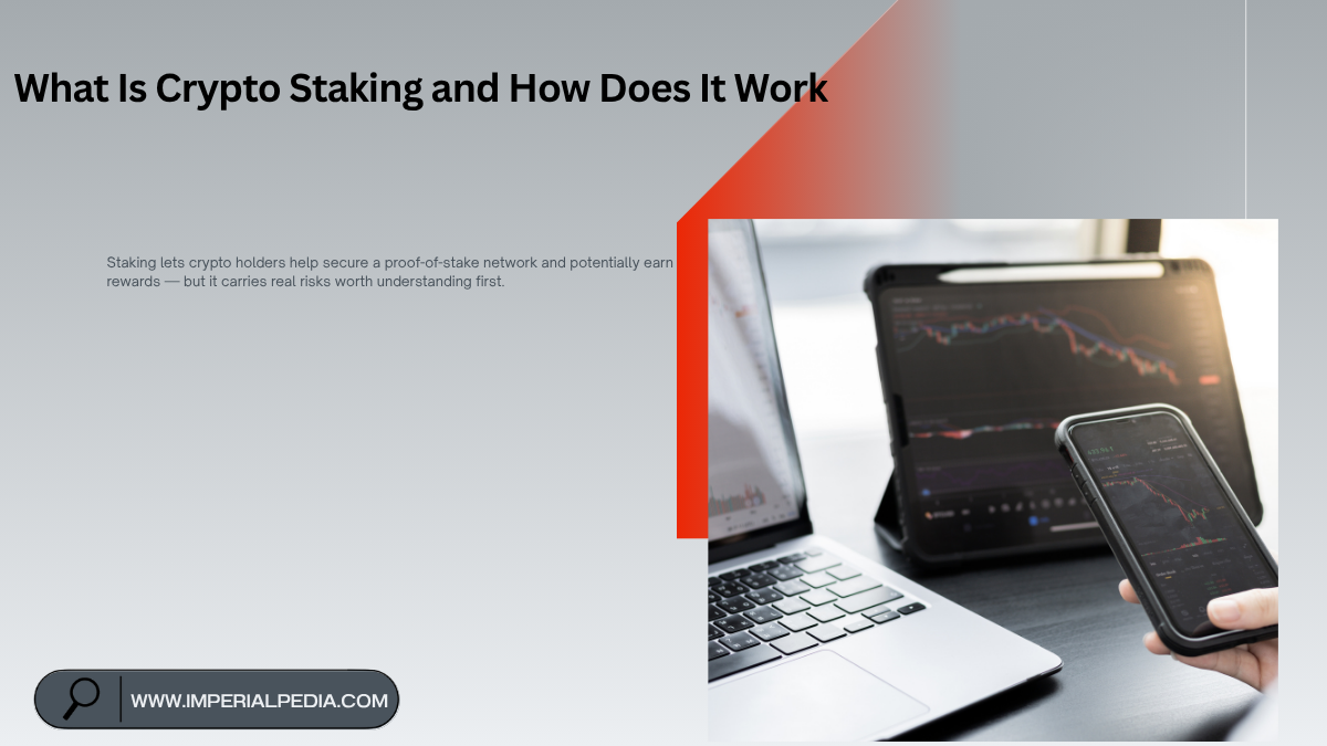 What Is Crypto Staking and How Does It Work
