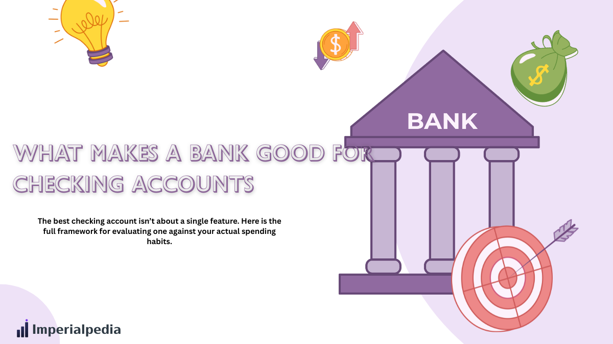 What Makes a Bank Good for Checking Accounts