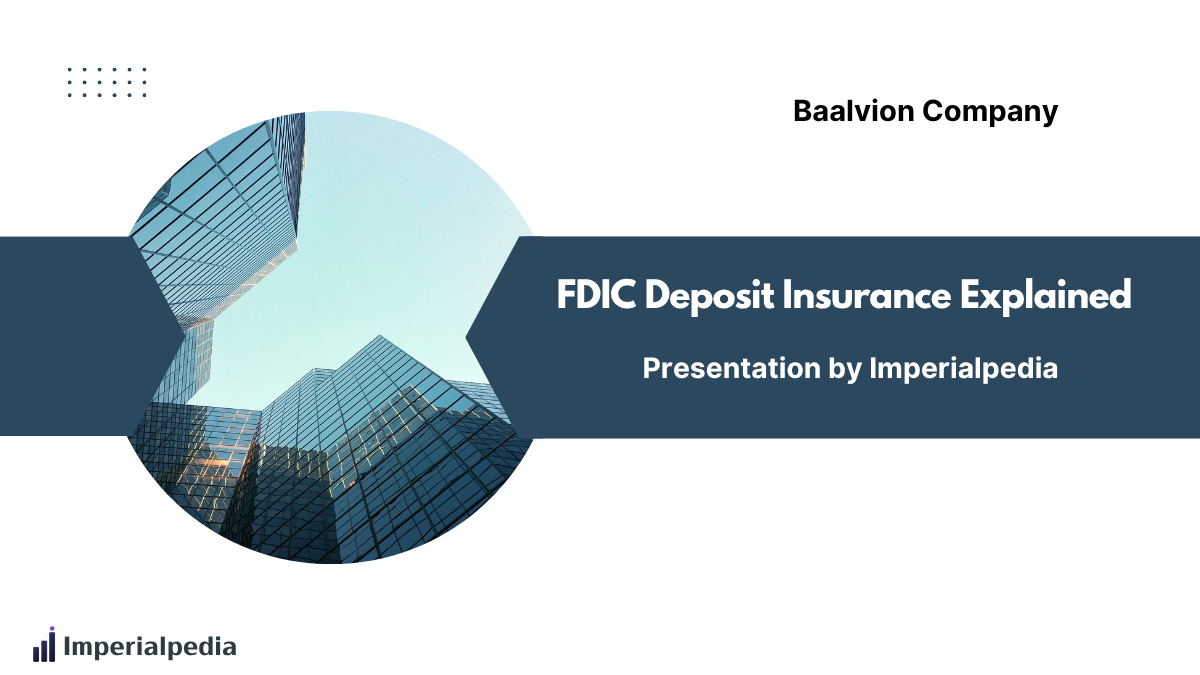 FDIC Deposit Insurance Explained