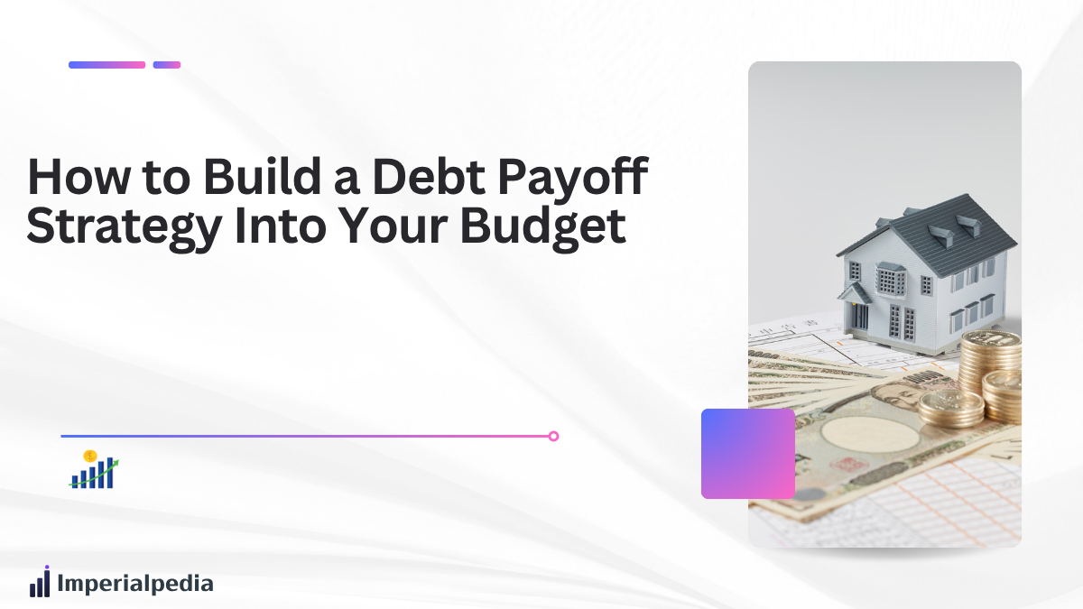 How to Build a Debt Payoff Strategy Into Your Budget