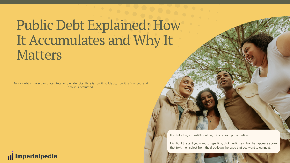 Public Debt Explained: How It Accumulates and Why It Matters