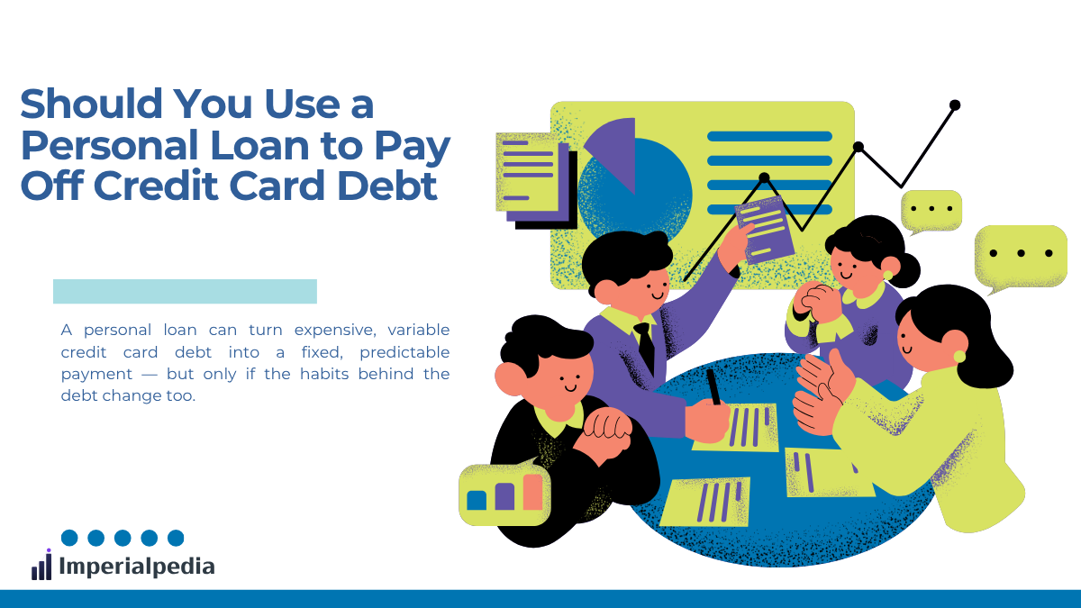 Should You Use a Personal Loan to Pay Off Credit Card Debt