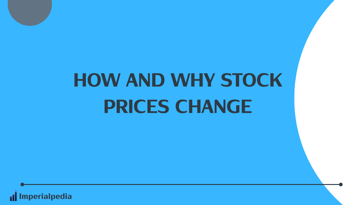 How and Why Stock Prices Change