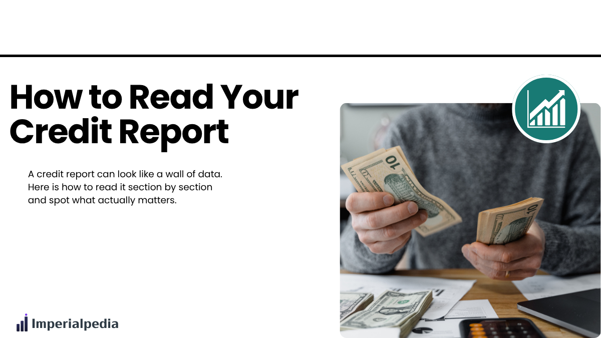 How to Read Your Credit Report