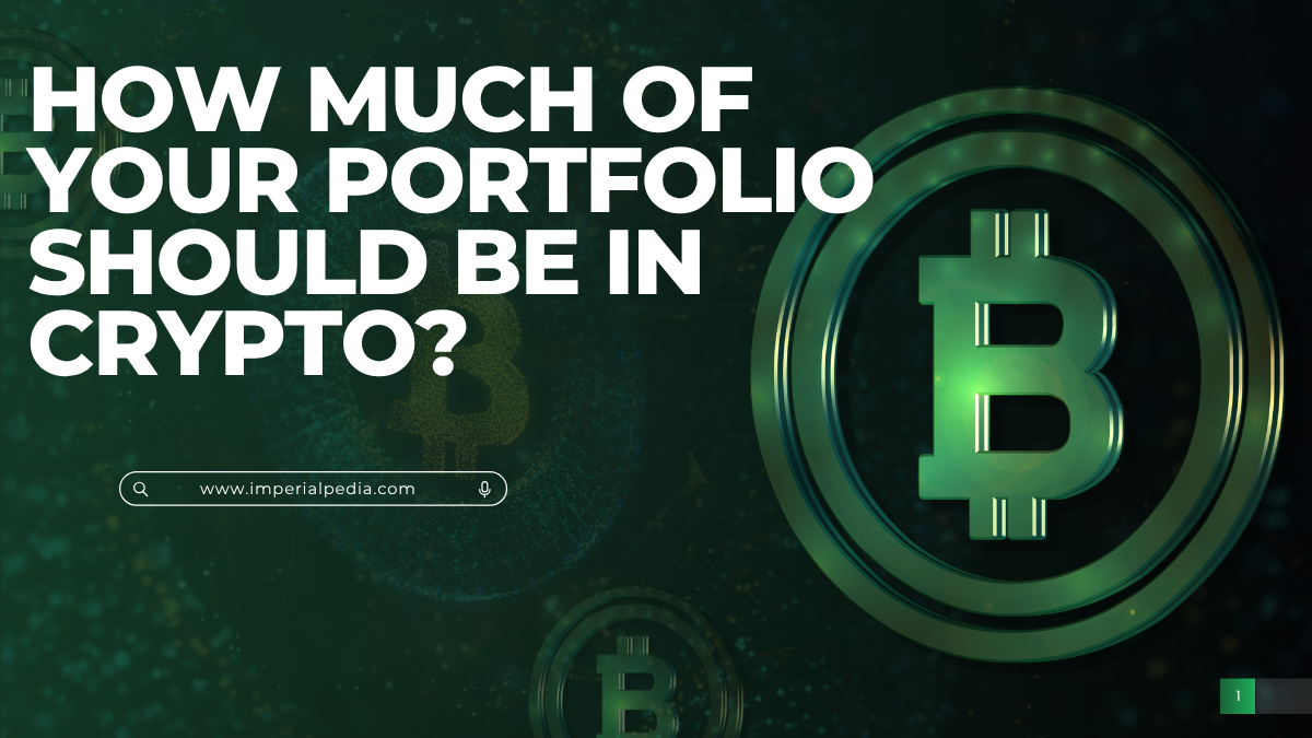 How Much of Your Portfolio Should Be in Crypto?