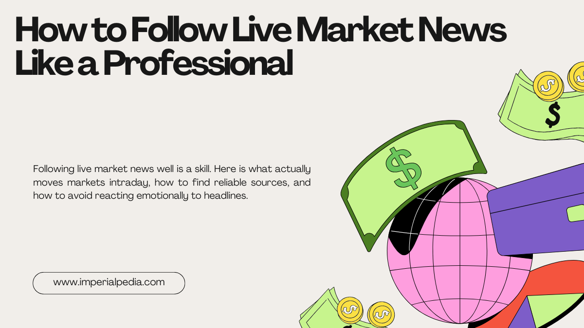 How to Follow Live Market News Like a Professional